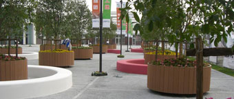 Outdoor wall panels Outdoor wall panels